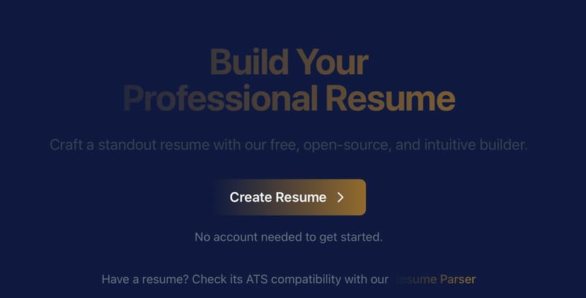 Free Resume