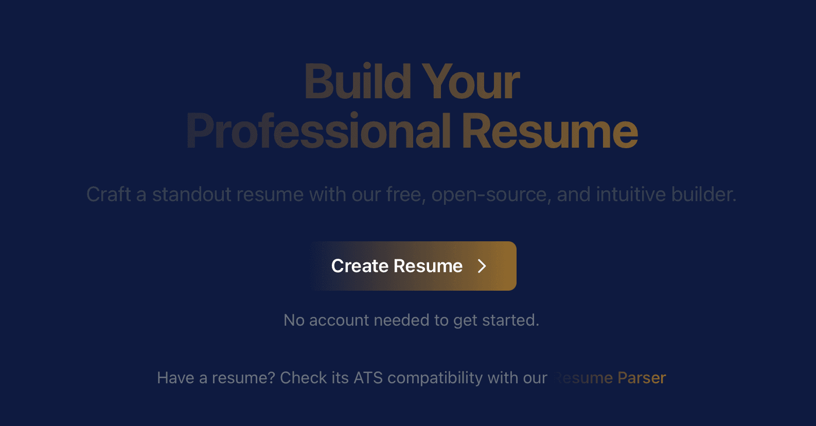 FreeResume